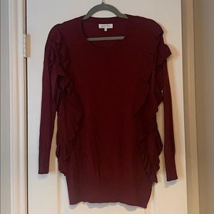 Ruffle sweater